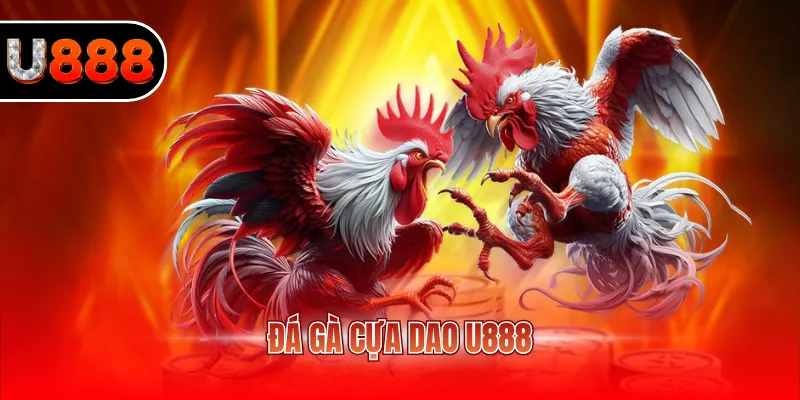 Đá Gà Cựa Dao U888 – Mãn Nhãn Cùng Trận Đấu Kịch Tính 2 đá gà cựa dao U888
